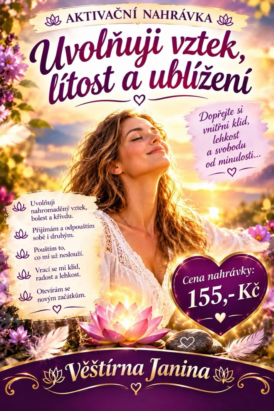 Aktivační nahrávka – Uvolňuji vztek, lítost a ublížení