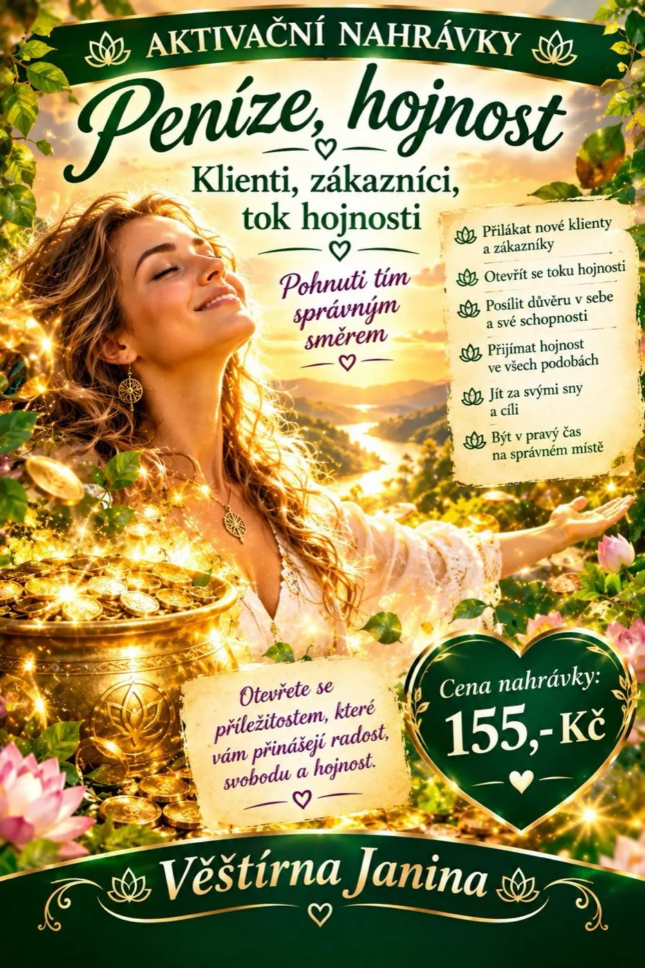 Aktivační nahrávka – Tok hojnosti