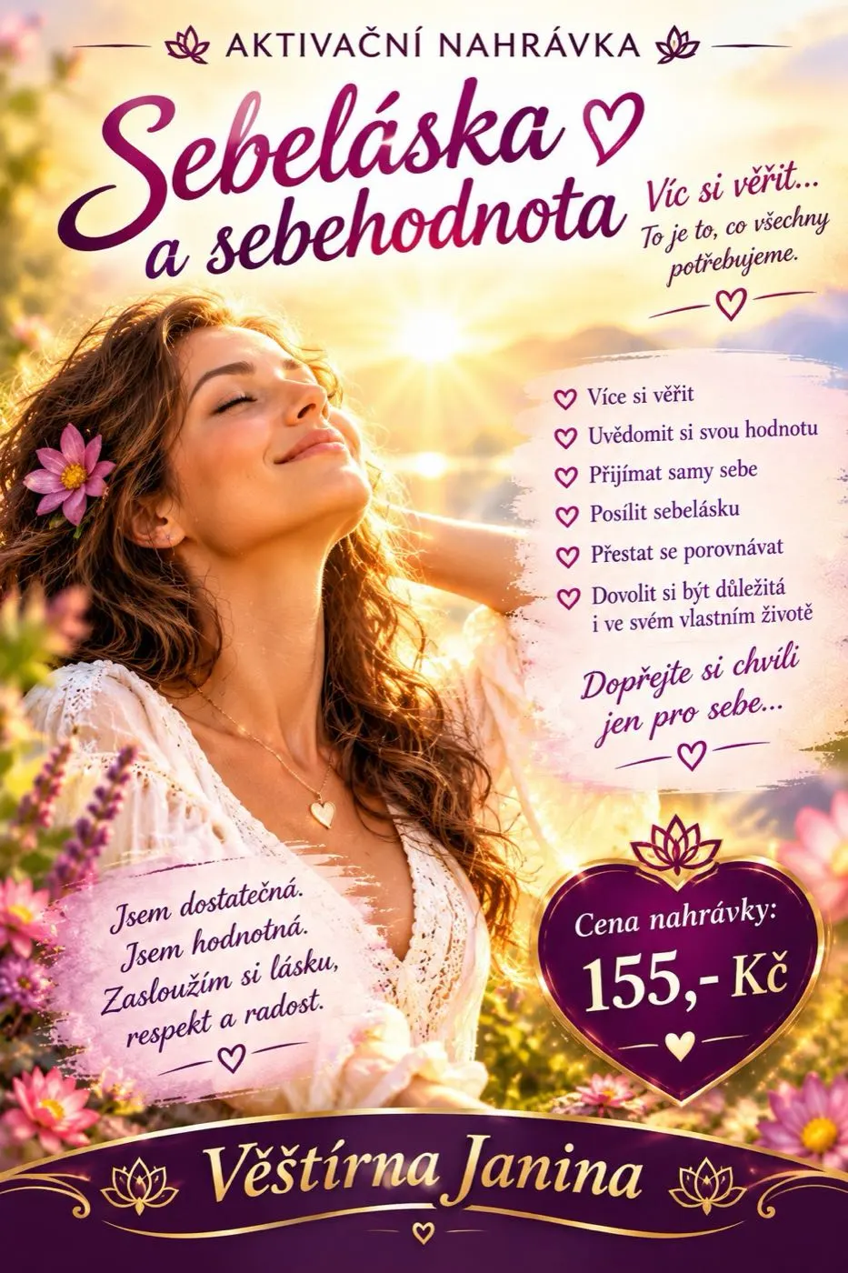 Aktivační nahrávka – Sebeláska a sebehodnota