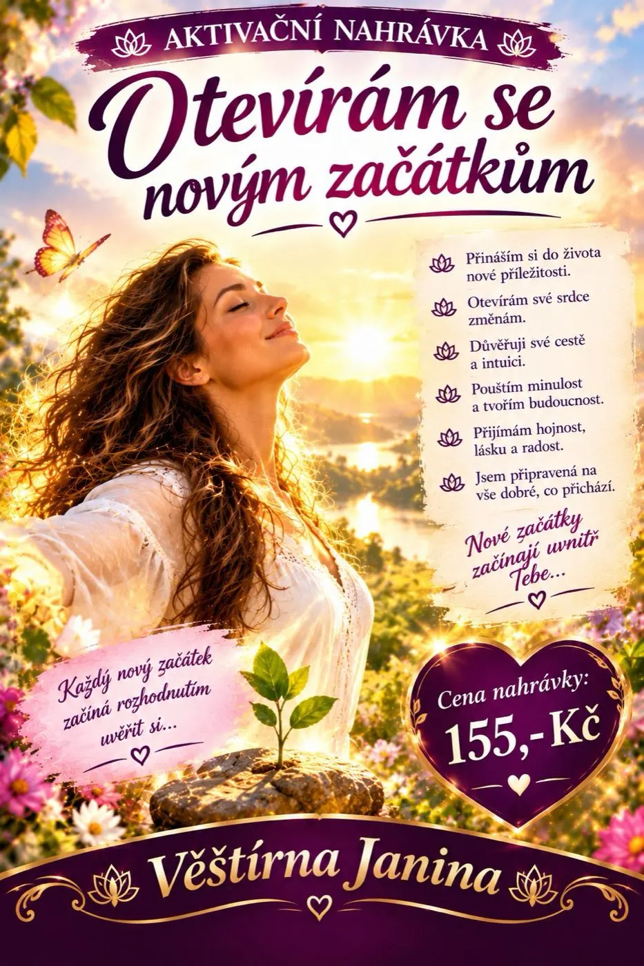 Aktivační nahrávka – Otevírám se novým začátkům